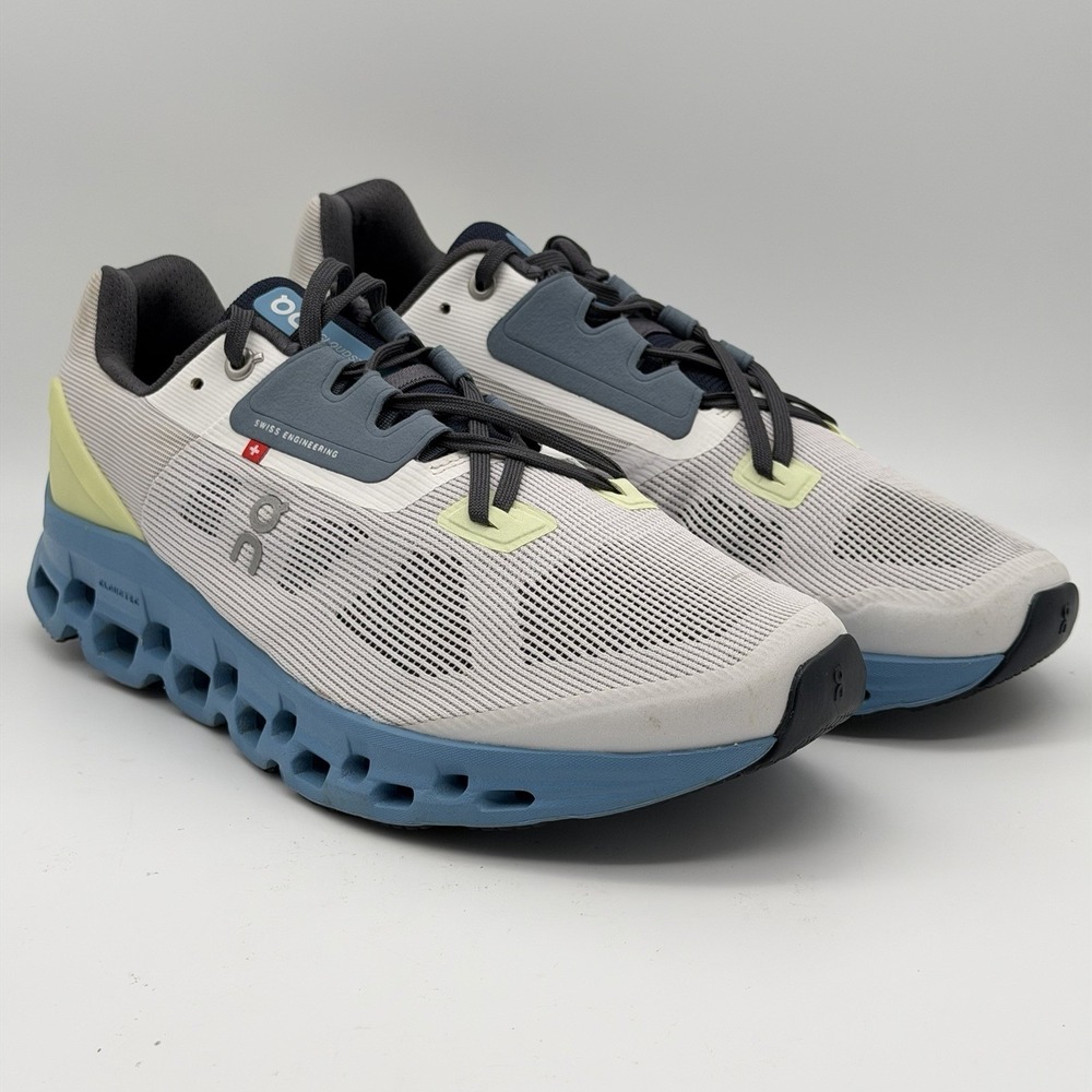 On Cloudstratus Men’s Size 8 Frost Niagara Running Shoes 39.98659 CloudTec